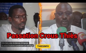Passation de service au CROUS de Thiès : Serigne Mbacké Lô passe le témoin à Cheikh Tidiane Gaye