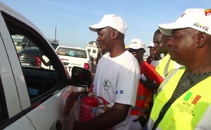 Sur la route du Gamou à Tivaouane : l’ANAES sensibilise les chauffeurs et conducteurs