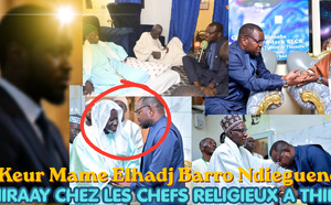 Gamou 2026 à Thiès : Ousmane Diagne en tournée dans les familles religieuses, les marabouts saluent le Président Diomaye