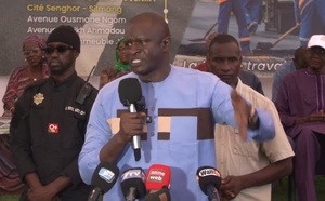Thiès : Babacar Diop relance la réhabilitation des routes
