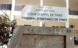 THIÈS : UN TÔLIER CONDAMNÉ À 30 000 F CFA D’AMENDE POUR AVOIR FRAPPÉ LA FEMME DE SON GRAND FRÈRE