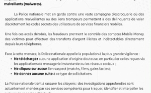 Mobile Money : un simple clic peut exposer votre argent aux fraudeurs