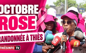 Octobre rose à Thiès : la randonnée pédestre à l’hôpital régional