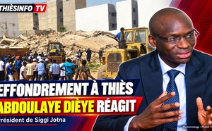 Effondrement à Thiès : Abdoulaye Dièye appelle au respect des procédures