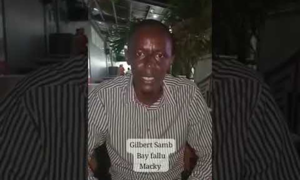Gilbert Samb le Baye Fall de Macky Sall en Colère contre son entourage