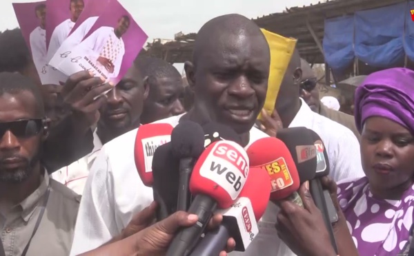 Tournée de Babacar Diop candidat à la Présidentielle 2024 dans le Notto
