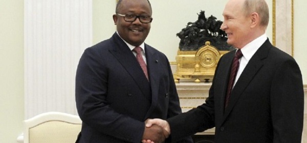 Le Président de Guinée Bissau participe aux célébrations du Jour de la Victoire en Russie