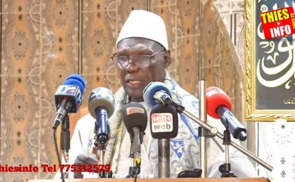 Thiès : L’Imam Babacar Ndiour dénonce l’homosexualité, les jeux de hasard et les violences sportives lors de son sermon de Tabaski