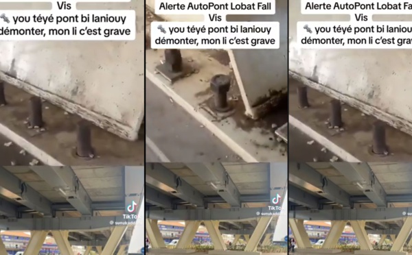Vol d’écrous sur l’autopont Lobat Fall à Pikine : Indignation générale