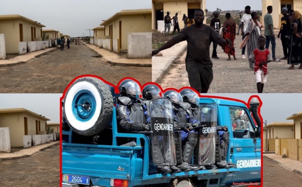 Éviction générale par la gendarmerie dans la cité « Oubi Deuk » au Lac Rose