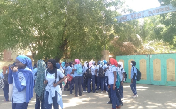 Thiès: au-moins cent  élèves voilées interdites d’accès au Collège saint Gabriel (video)