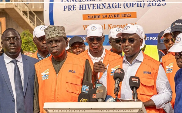 Cheikh Tidiane Dièye lance l’offensive contre les inondations avant l’hivernage 2025