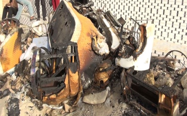 63 millions consumés par les flammes : la tragédie d’un entrepreneur à la Cité Niakh-Saint Louis