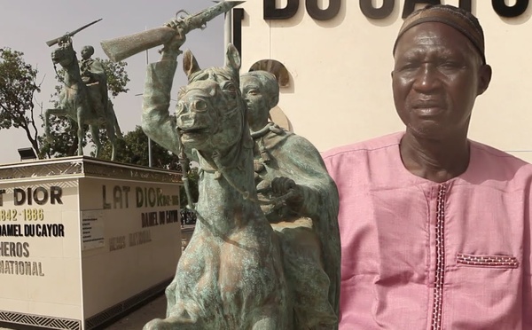 Mbaye Ciss le Conservateur du Mémorial Lat Dior Raconte l'histoire du héros National