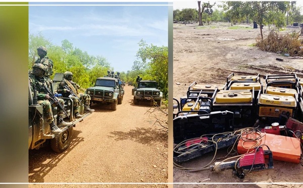 Opération Nawetane : Démantèlement d’un site d’orpaillage illégal à Alinguél-Goundafa