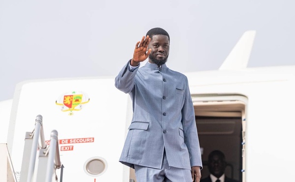 Le président Diomaye Faye en route pour Abuja pour la 67ᵉ session de la CEDEAO