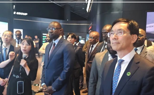Ousmane Sonko poursuit sa visite officielle en Chine avec une étape à Tianjin