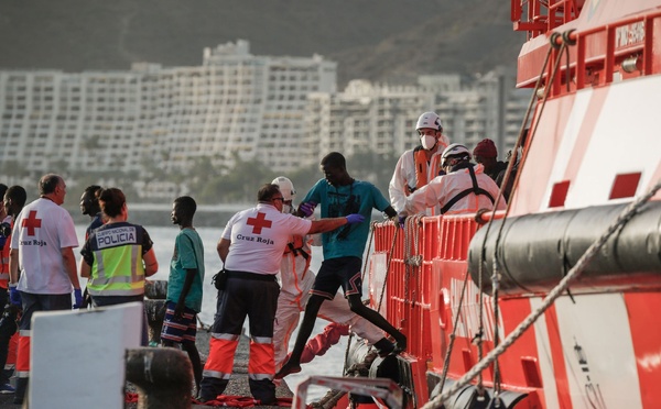 179 migrants secourus au large des Canaries, un mort et un blessé grave
