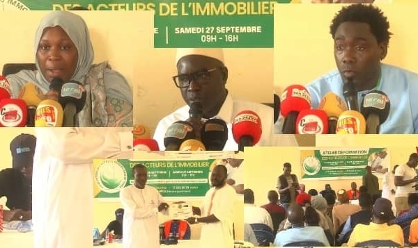 Thiès : Atelier de formation des acteurs de l’immobilier