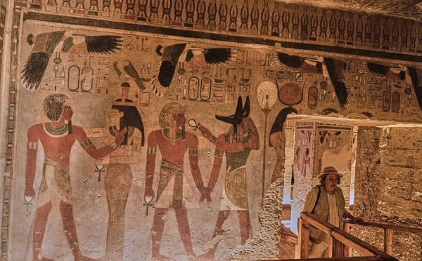 Egypte : Un tombeau de la vallée des Rois rouvre ses portes après deux décennies de restauration