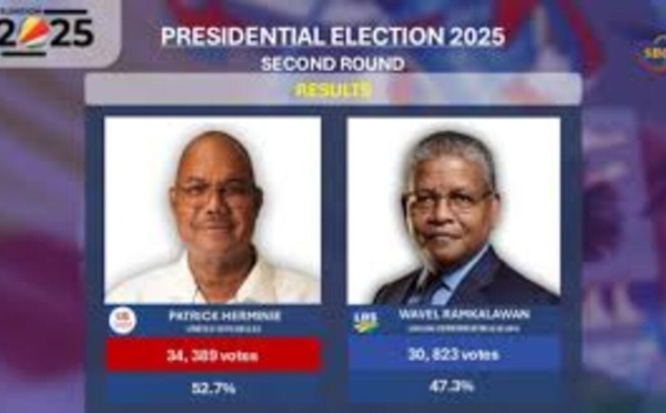 Présidentielle aux Seychelles : Patrick Herminie l’emporte