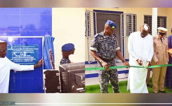 Kaolack : le ministre des Forces armées inaugure la section de recherches et l’escadron d’intervention de la gendarmerie
