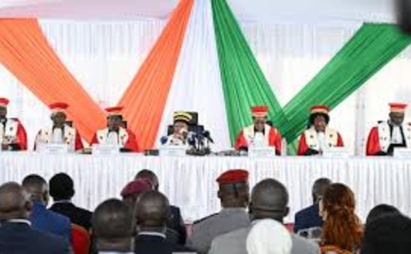Côte d'Ivoire: le Conseil constitutionnel valide la réélection d'Alassane Ouattara pour un 4e mandat