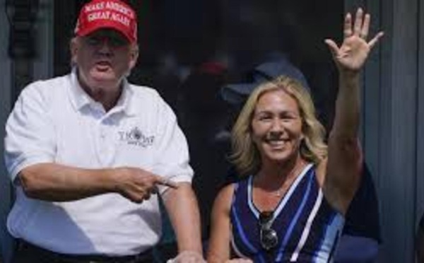 États-Unis: l'élue trumpiste Marjorie Taylor Greene s'est «égarée» selon le président américain