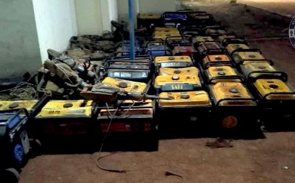 Opération du GARSI 2 : 17 personnes interpellées pour activités d’orpaillage non autorisé dans l’Est du Sénégal