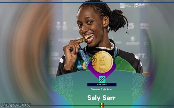 Jeux de la solidarité islamique : Saly Sarr offre au Sénégal sa première médaille d’or à Riyad