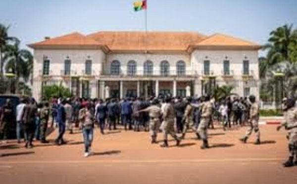 Guinée-Bissau: des tirs entendus près du palais présidentiel