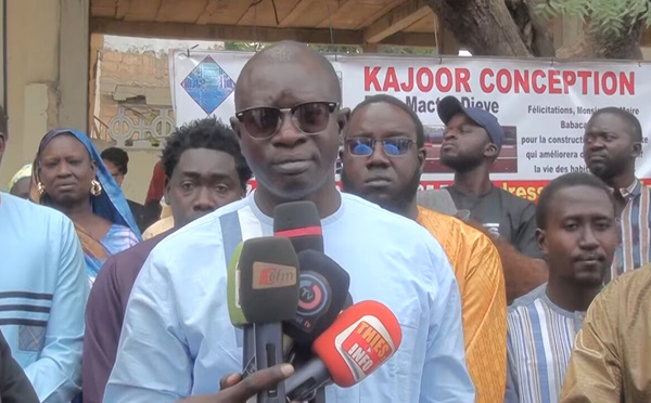 Thiès : Inauguration de la route de Aynina Fall par Babacar Diop