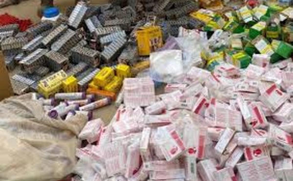 Lutte contre les médicaments contrefaits : une vaste opération démantèle un réseau à Rufisque