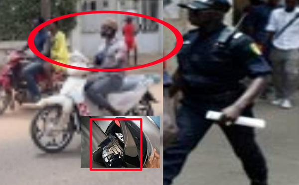 Thiès : Un motard Jakarta en garde à vue après avoir insulté et filmé le chef de poste
