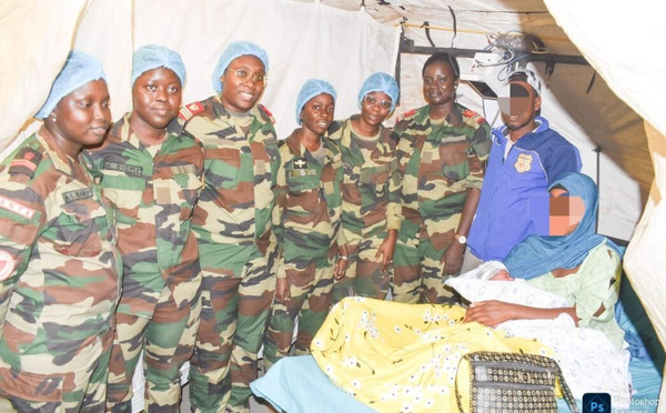 Goudomp : un bébé garçon ouvre l’année 2026 à l’hôpital militaire de campagne