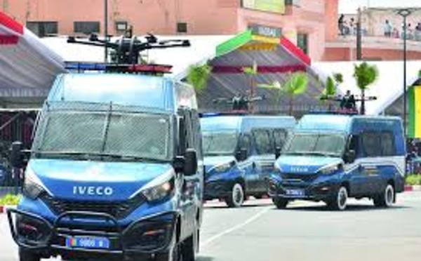 Police-Gendarmerie : démonstration de force dans la banlieue de Dakar