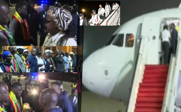 Tapis rouge pour les Lions : le Sénégal en fête avant la parade de mardi