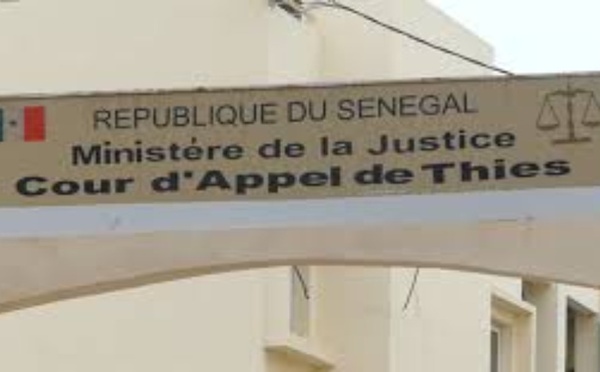 Thiès : deux hommes jugés pour un vol en réunion