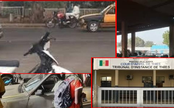 8Thiès : un conducteur de moto Jakarta jugé pour viol et détournement de mineure