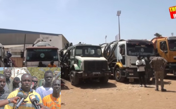 Thiès paralysée : les videurs en grève exigent un site sécurisé pour déverser les déchets