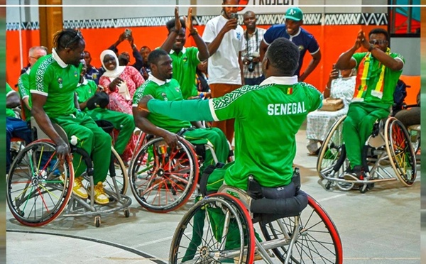 Basket fauteuil : le Sénégal prêt à relever le défi continental à Luanda