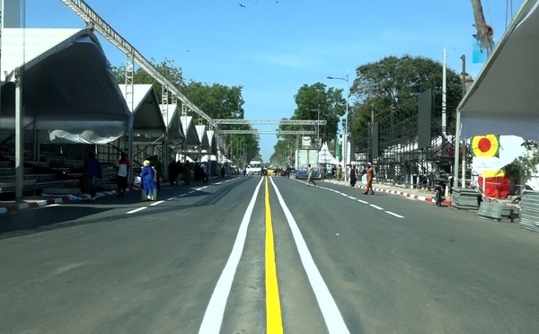 Avenue Caen à Thiès : un lieu historique au cœur du défilé du 4 avril