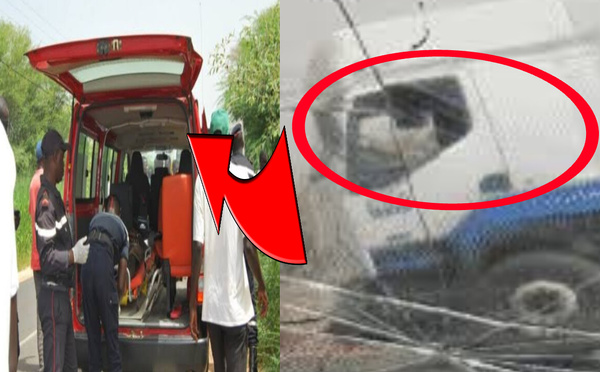 Route de Thiès : grave accident impliquant un poids lourd
