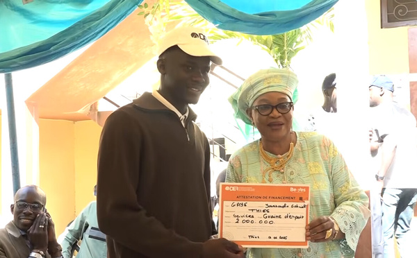 Thiès : 85,8 millions FCFA pour 39 GIE, un levier pour l’économie locale