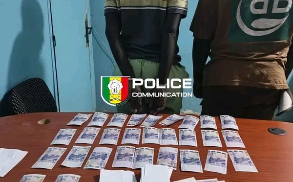 Thiès : Démantèlement d’un réseau de faux-monnayeurs par le Commissariat du 1er arrondissement
