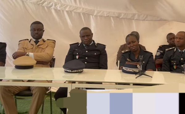 Thiès : Passation de service au Commissariat du 1er arrondissement – Moussa Fall passe le flambeau à Balla Ba