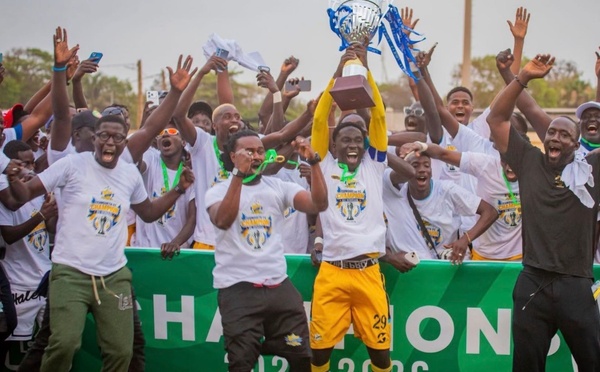 Ligue 1 sénégalaise : Teungueth FC décroche un troisième titre de champion