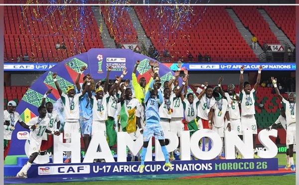 Bassirou Diomaye Faye reçoit les équipes nationales U17 et U15 après leurs succès continentaux