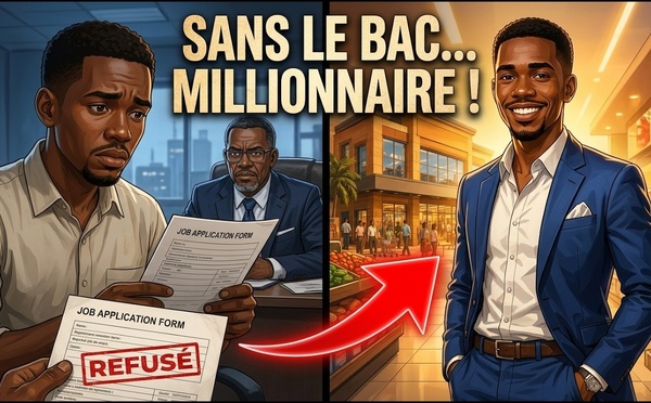 Sans le Bac, il devient millionnaire : leçon de vie