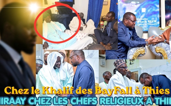Le ministre Ousmane Diagne chez le Khalife des Bay Fall